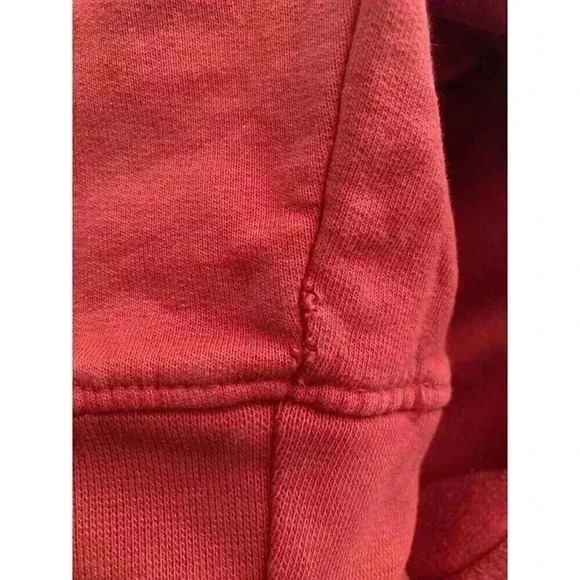 TALENTLESS OVERSIZED RED LOGO HOODIE SIZE M UNISEX - Picture 7 of 8